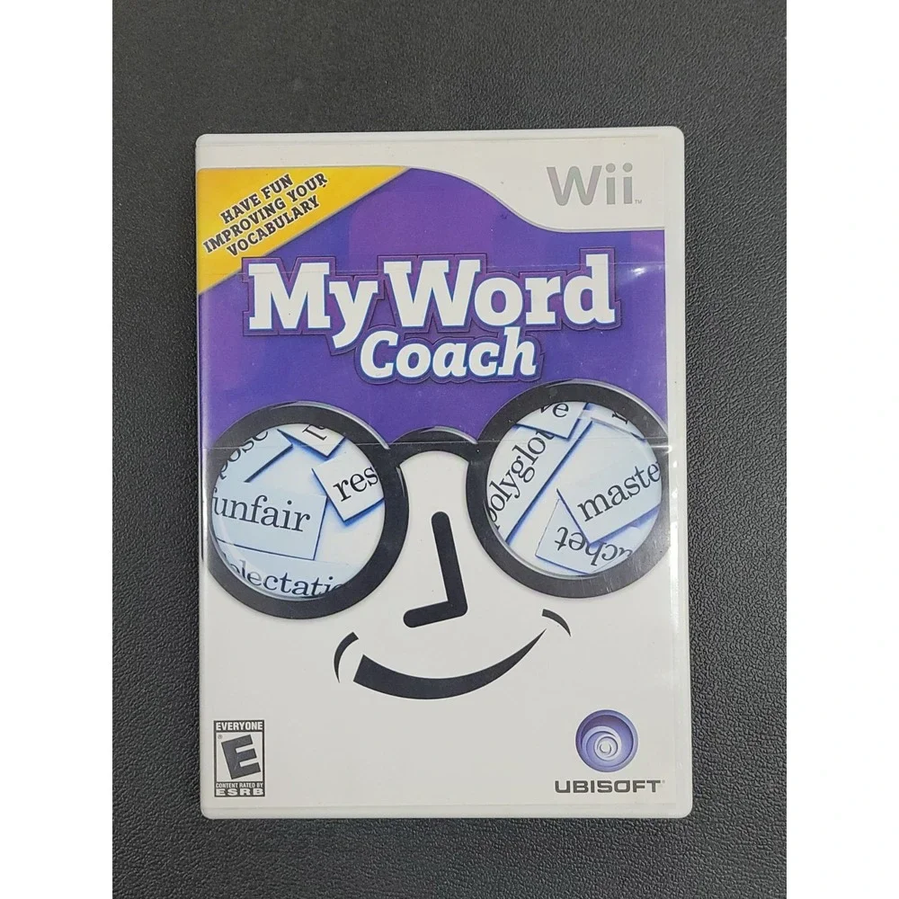 My Word Coach – Nintendo Wii – Complete in Box
